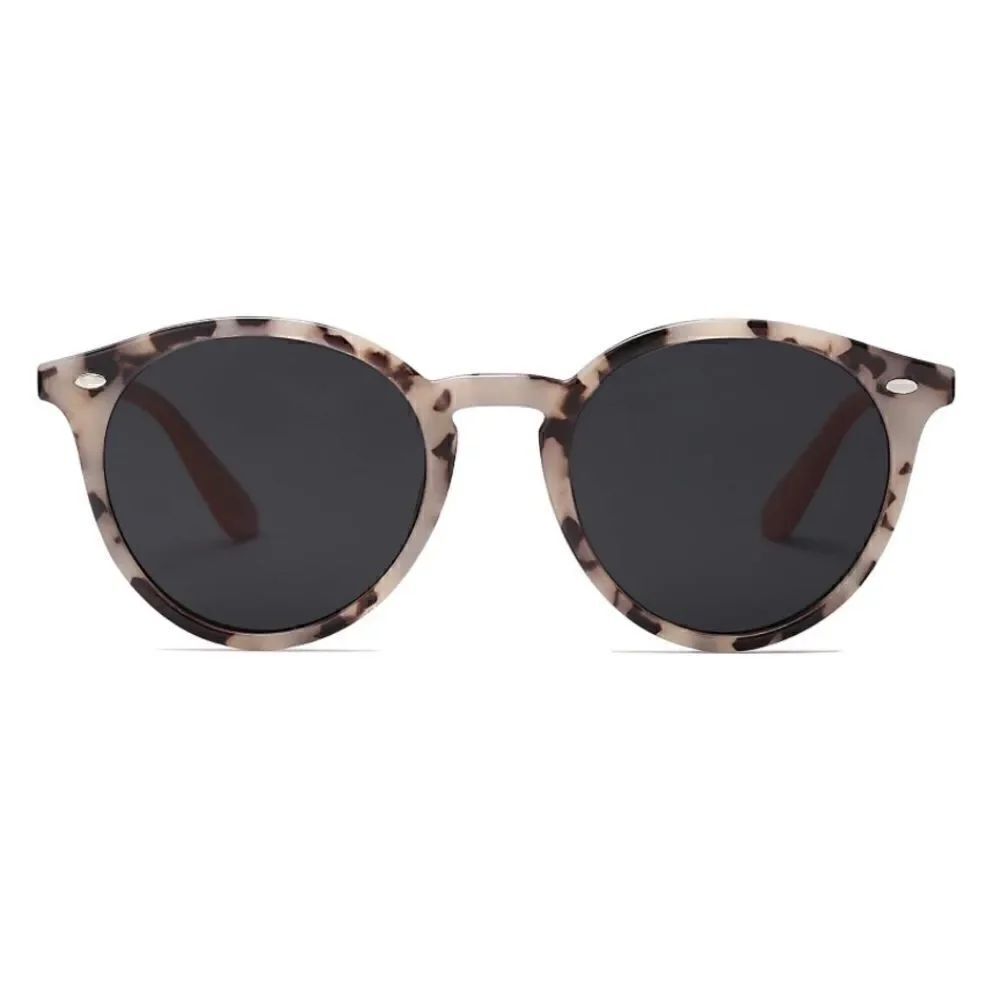 Round Retro Sunglasses - Picture 2 of 4